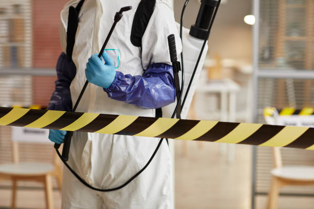 Professional Trauma Scene Cleanup technician working in Five Points, OH